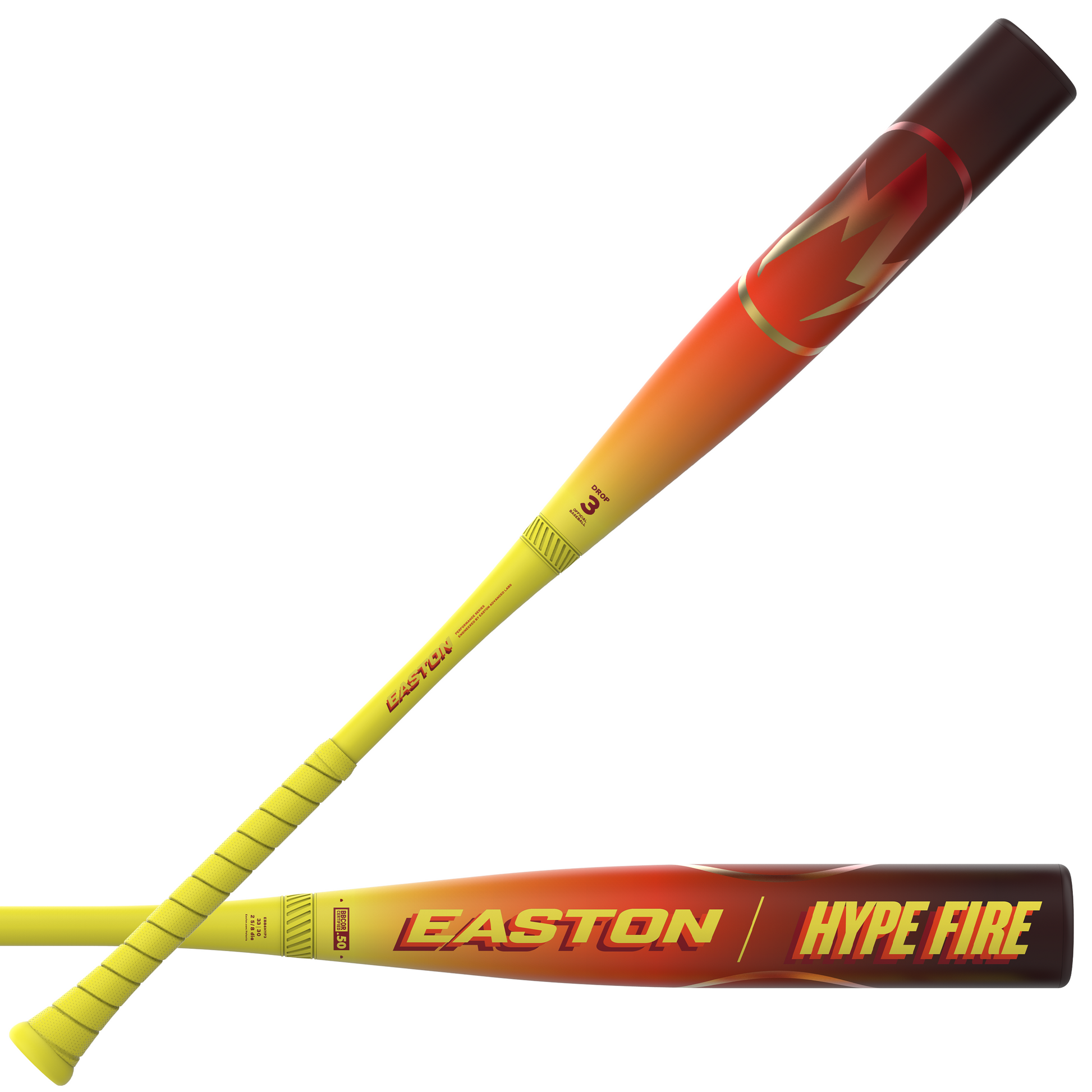 2026 Easton Hype Fire (-3) BBCOR Baseball Bat: EBB6HYP3