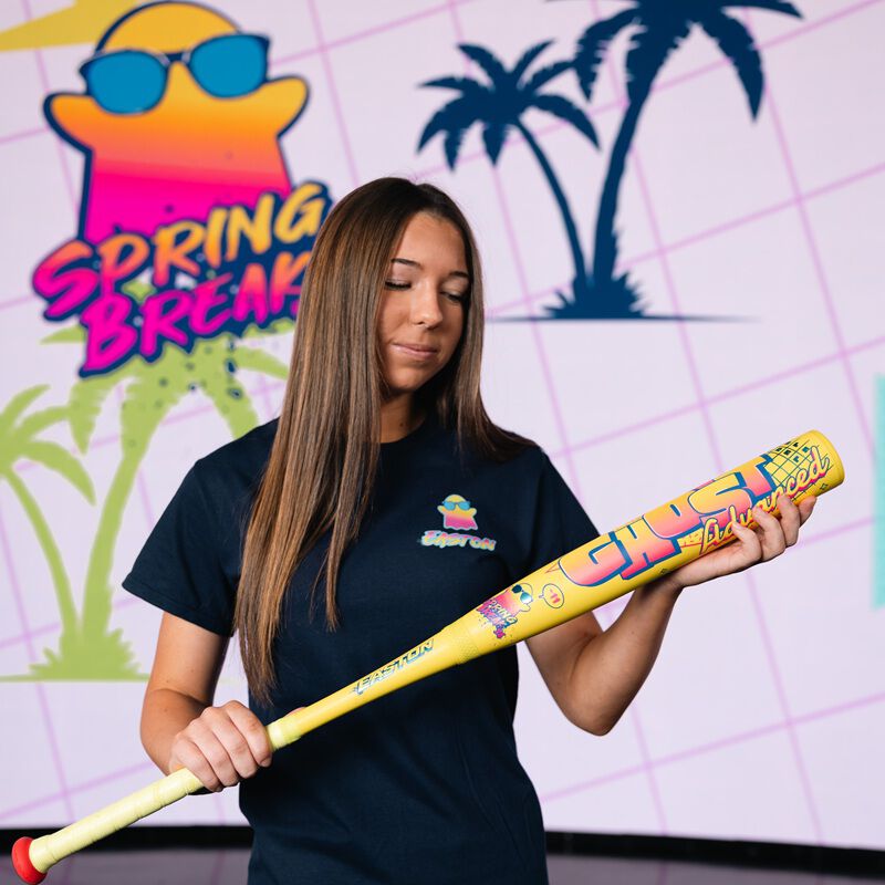 2026 Easton Ghost Advanced Spring Break Yellow (-11) Fastpitch Softball Bat: EFP6GHSY11