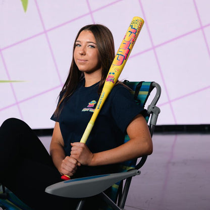 2026 Easton Ghost Advanced Spring Break Yellow (-11) Fastpitch Softball Bat: EFP6GHSY11