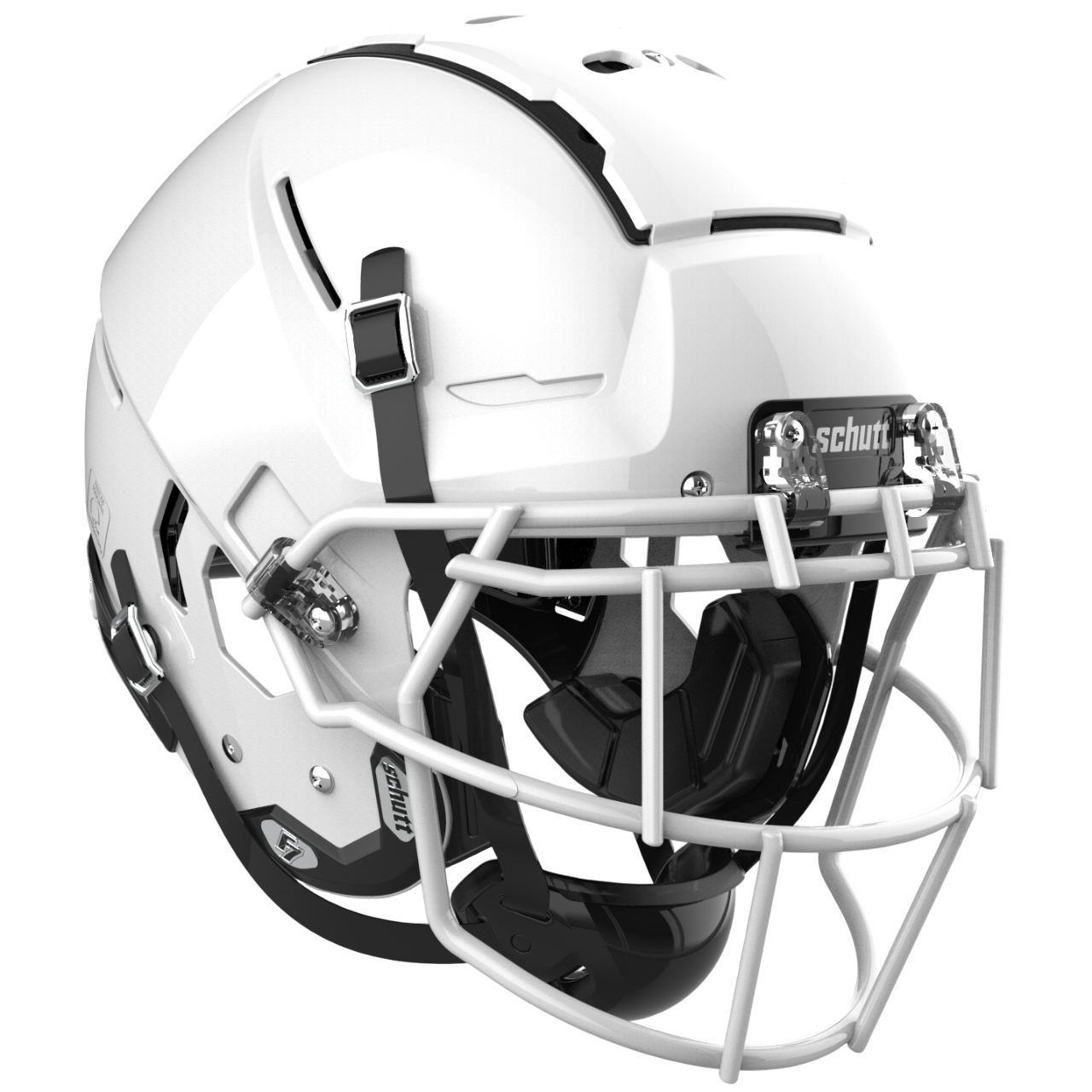 2026 Schutt F7 2.0 Collegiate Football Helmet with attached Facemask