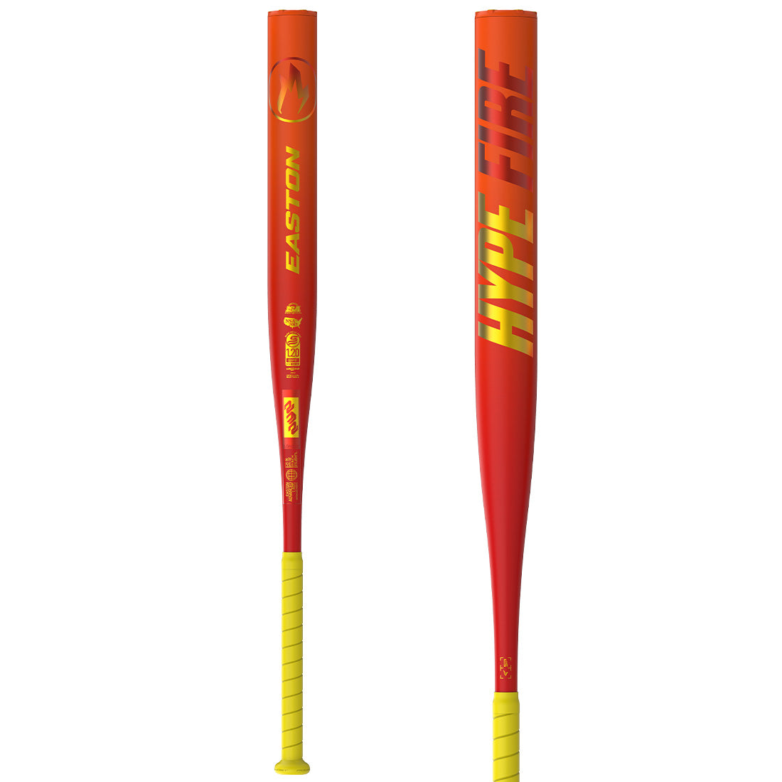 2026 Easton Hype Fire 13" Loaded 1 Piece USSSA Slowpitch Softball Bat: ESU6HF1L