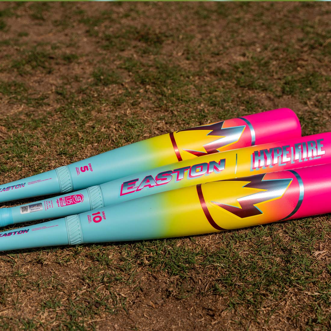 2026 Easton Hype Fire USSSA 2 3/4" Baseball Bat (EUT6HYP): -10, -8, -5