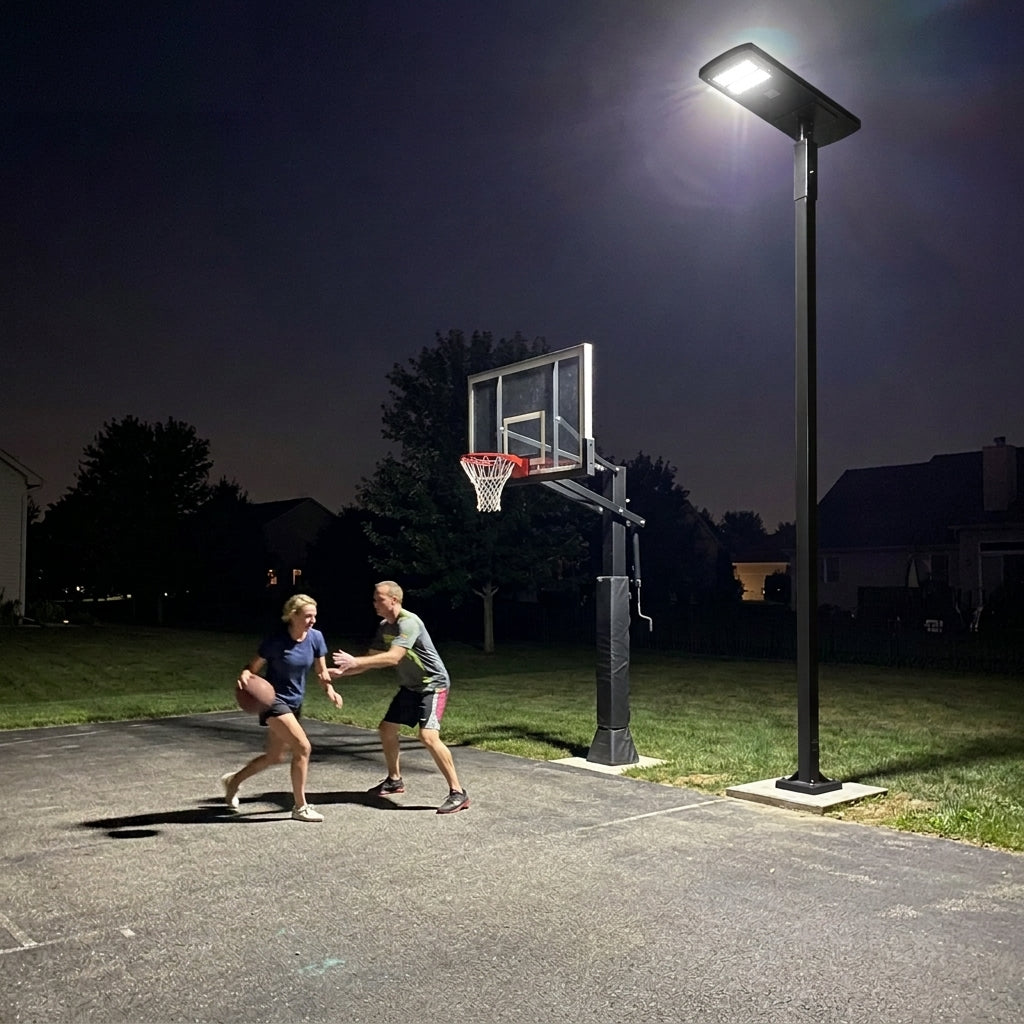 Court Vision™ Solar Powered Court Light by First Team