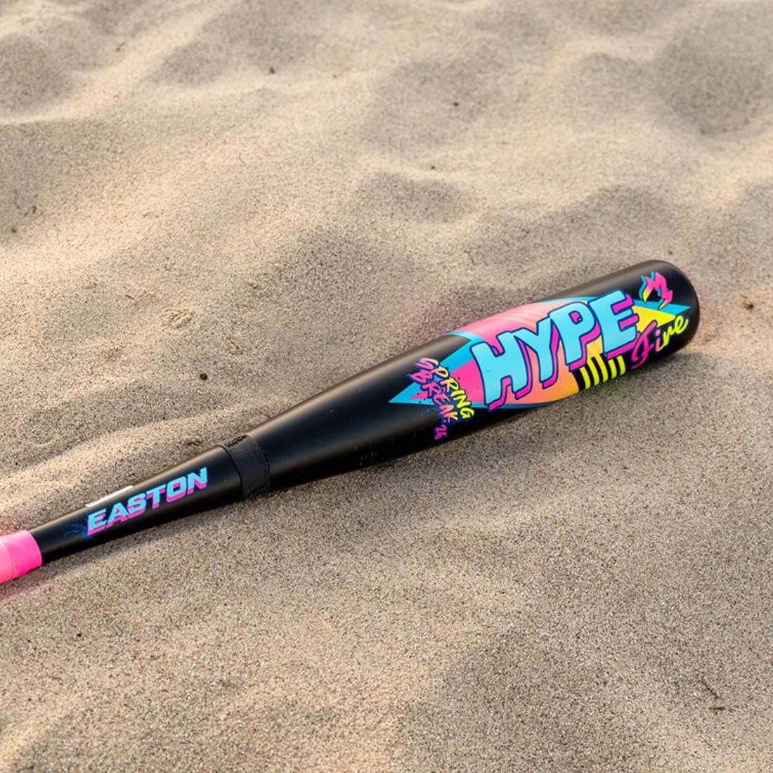 2026 Easton Hype Fire "Spring Break" Black 2 5/8" USA Baseball Bat: -11, -10