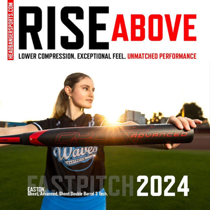 2024 Easton Ghost Advanced (-8) Fastpitch Softball Bat: EFP4GHAD8