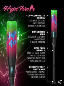 2027 Easton Hype Fire USSSA Baseball Bat -5
