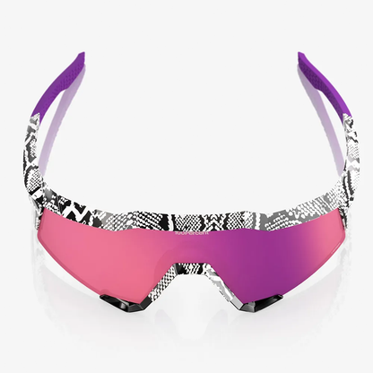 100% Speedcraft LE Elly De La Cruz Sunglasses - HiPER Dark Purple Mirror Lens