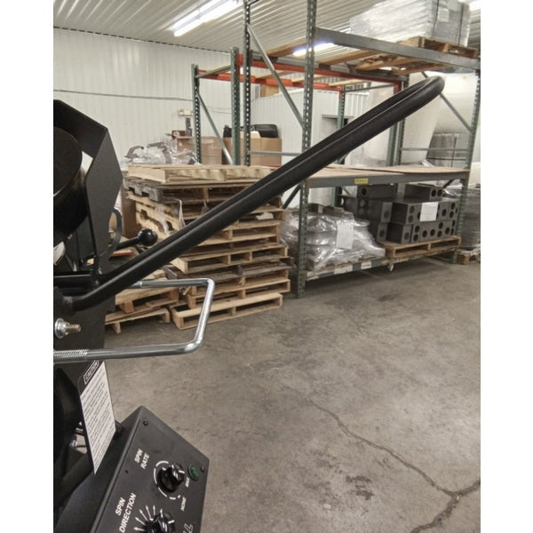 Extended Baseball Chute for Spinball 3 Wheel Pitching Machines