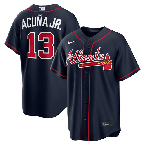 Atlanta Braves Ronald Acuna Jr. Alt. 1 Jersey