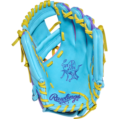 Rawlings Heart of the Hide Fun Burst 2.0 Contour Fit 11.5" Infield Baseball Glove: PROR204U-2CBY