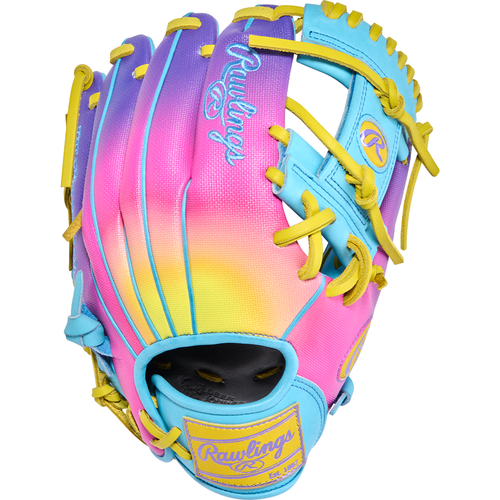 Rawlings Heart of the Hide Fun Burst 2.0 Contour Fit 11.5" Infield Baseball Glove: PROR204U-2CBY