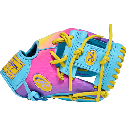 Rawlings Heart of the Hide Fun Burst 2.0 Contour Fit 11.5" Infield Baseball Glove: PROR204U-2CBY