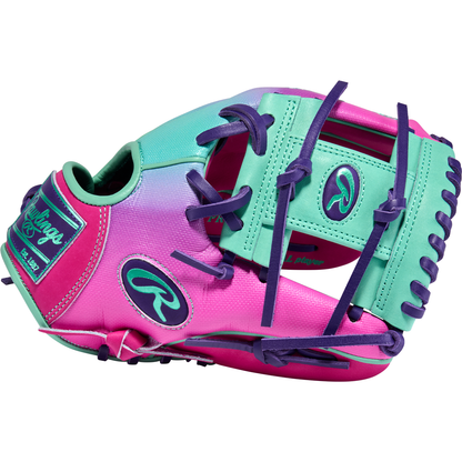 Rawlings Heart of the Hide Fun Burst 2.0 Contour Fit 11.5" Infield Baseball Glove: PROR204U-2BEM