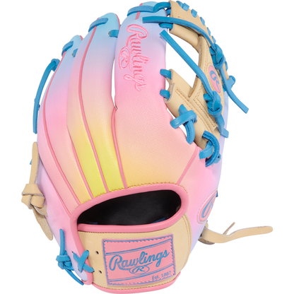 Rawlings Heart of the Hide Fun Burst 2.0 Contour Fit 11.5" Infield Baseball Glove:PROR204-2CCP