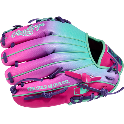 Rawlings Heart of the Hide Fun Burst 2.0 Contour Fit 11.5" Infield Baseball Glove: PROR204U-2BEM