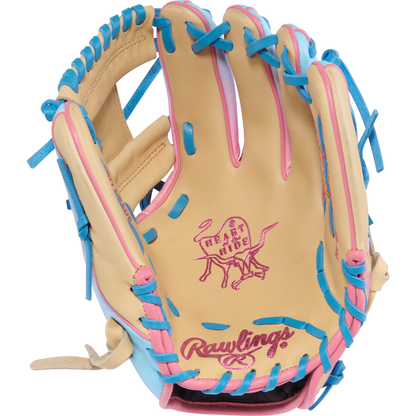 Rawlings Heart of the Hide Fun Burst 2.0 Contour Fit 11.5" Infield Baseball Glove:PROR204-2CCP
