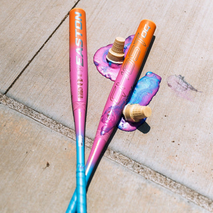 2025 Easton Ghost OG Rainbow Sherbet (-10) Fastpitch Softball Bat: EFP5GHRS10