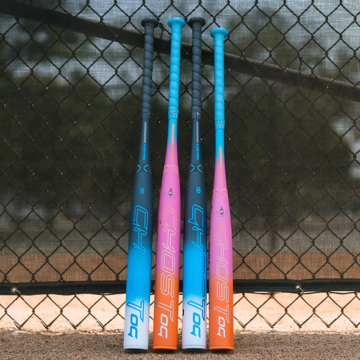 2025 Easton Ghost OG Rainbow Sherbet (-10) Fastpitch Softball Bat: EFP5GHRS10