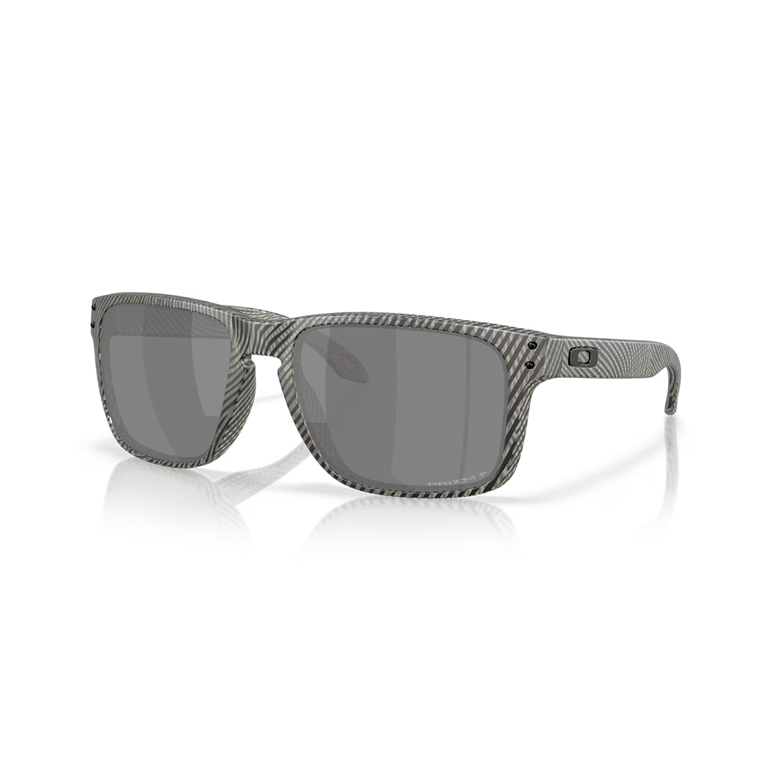 OAKLEY HOLBROOK XL Night Mission Sunglasses Matte Grey Ink Fingerprint: Prizm Black Polarized