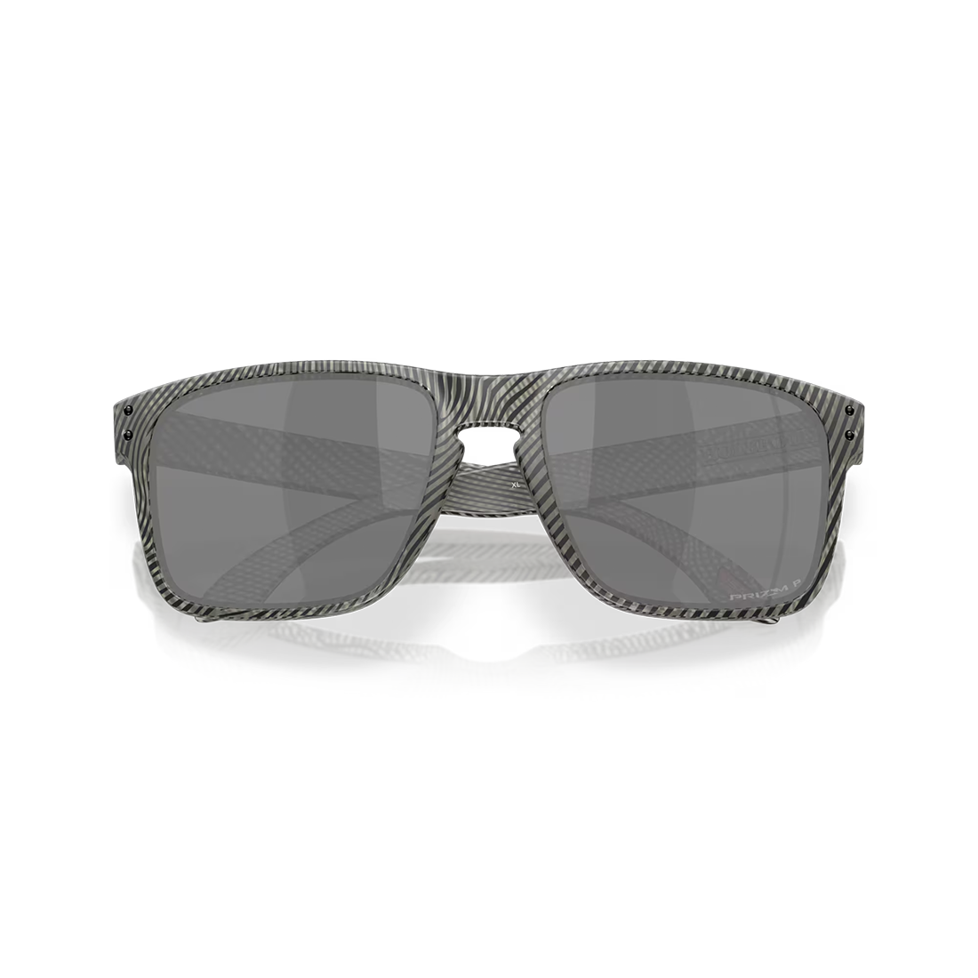 OAKLEY HOLBROOK XL Night Mission Sunglasses Matte Grey Ink Fingerprint: Prizm Black Polarized