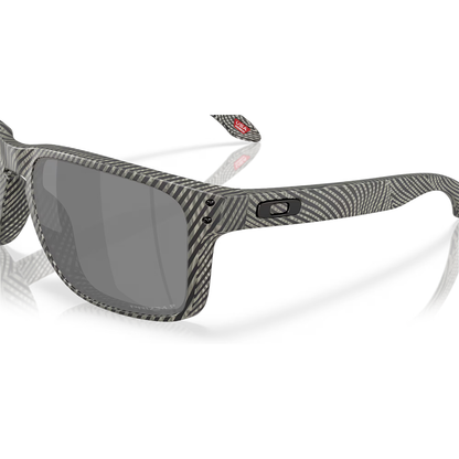 OAKLEY HOLBROOK XL Night Mission Sunglasses Matte Grey Ink Fingerprint: Prizm Black Polarized