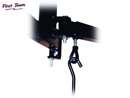FoldaMount46™ Folding Wall Mount Basketball Hoop System by First Team