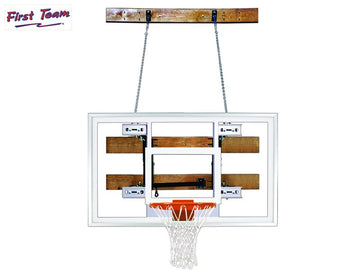 FoldaMount46™ Folding Wall Mount Basketball Hoop System by First Team