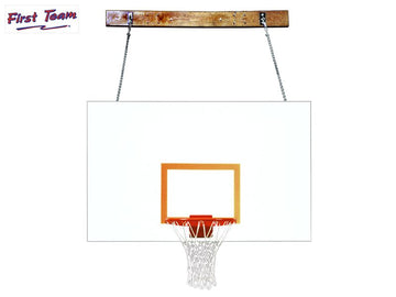 FoldaMount68™ Folding Wall Mount Basketball Hoop System by First Team