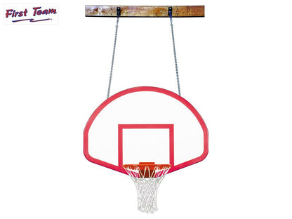 FoldaMount68™ Folding Wall Mount Basketball Hoop System by First Team