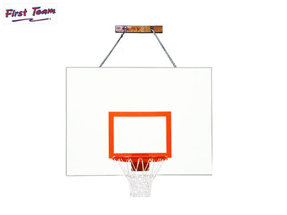 FoldaMount82™ Folding Wall Mount Basketball Hoop System by First Team