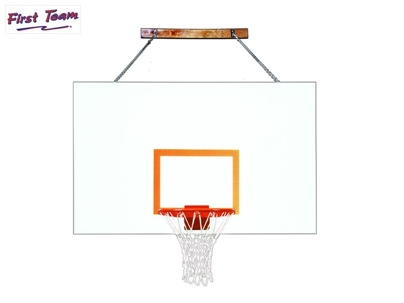 FoldaMount82™ Folding Wall Mount Basketball Hoop System by First Team