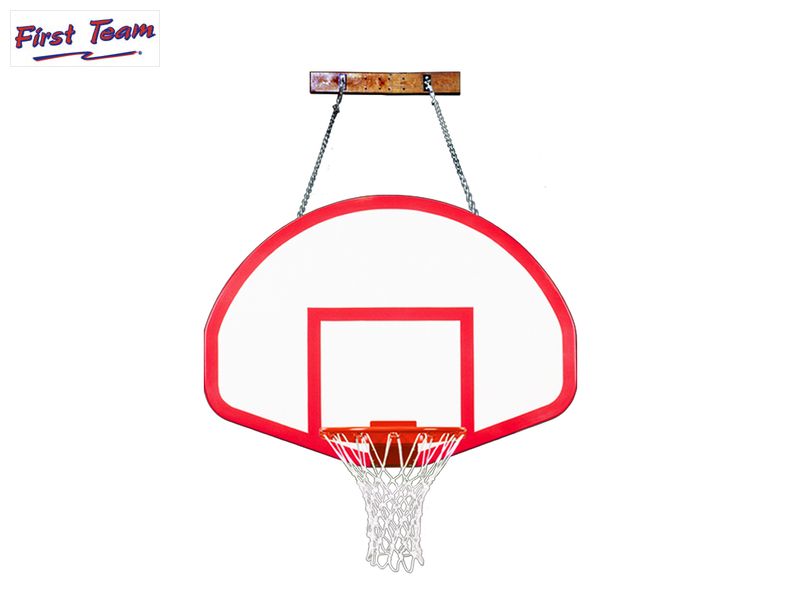 FoldaMount82™ Folding Wall Mount Basketball Hoop System by First Team