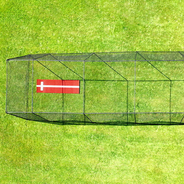 Freestanding Trapezoid Batting Cage for Baseball and Softball