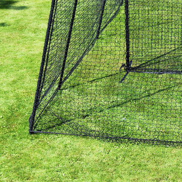 Freestanding Trapezoid Batting Cage for Baseball and Softball