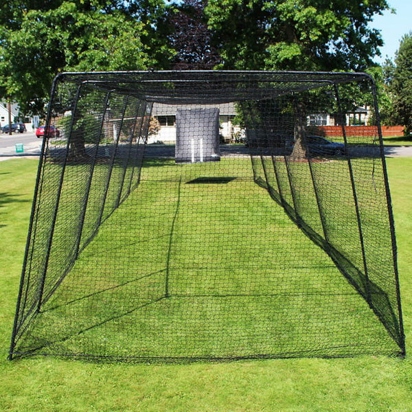 Freestanding Trapezoid Batting Cage for Baseball and Softball