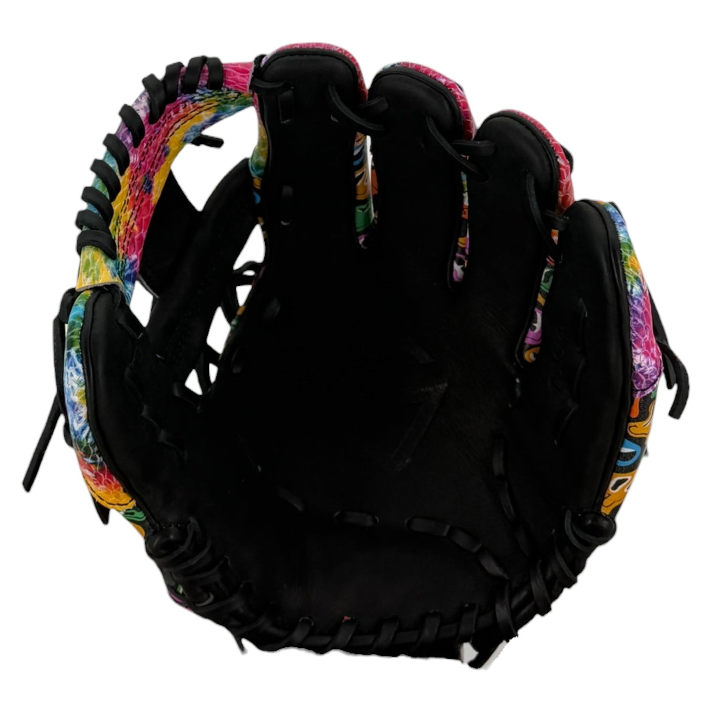 Gem Gloves Baseball Fielding Glove - GEM106 Smiley Drip