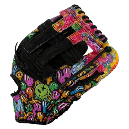Gem Gloves Softball Fielding Glove - GEM106 Smiley Drip