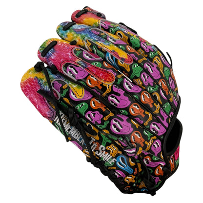 Gem Gloves Softball Fielding Glove - GEM106 Smiley Drip