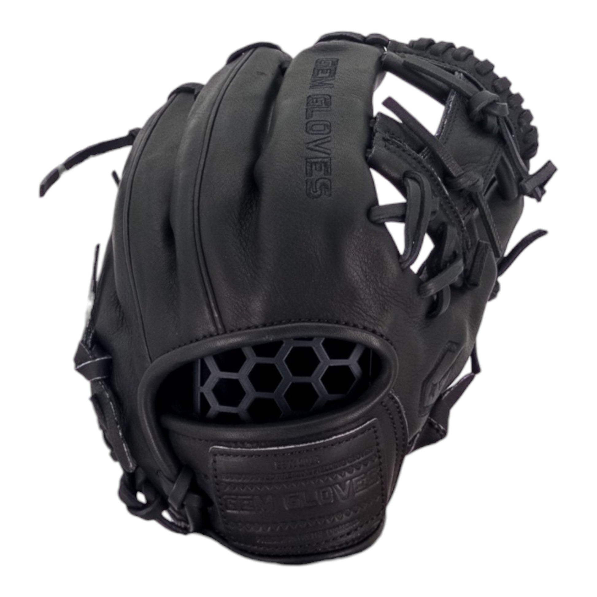Gem Gloves Game-Ready Baseball Fielding Glove - GEM135 Onyx