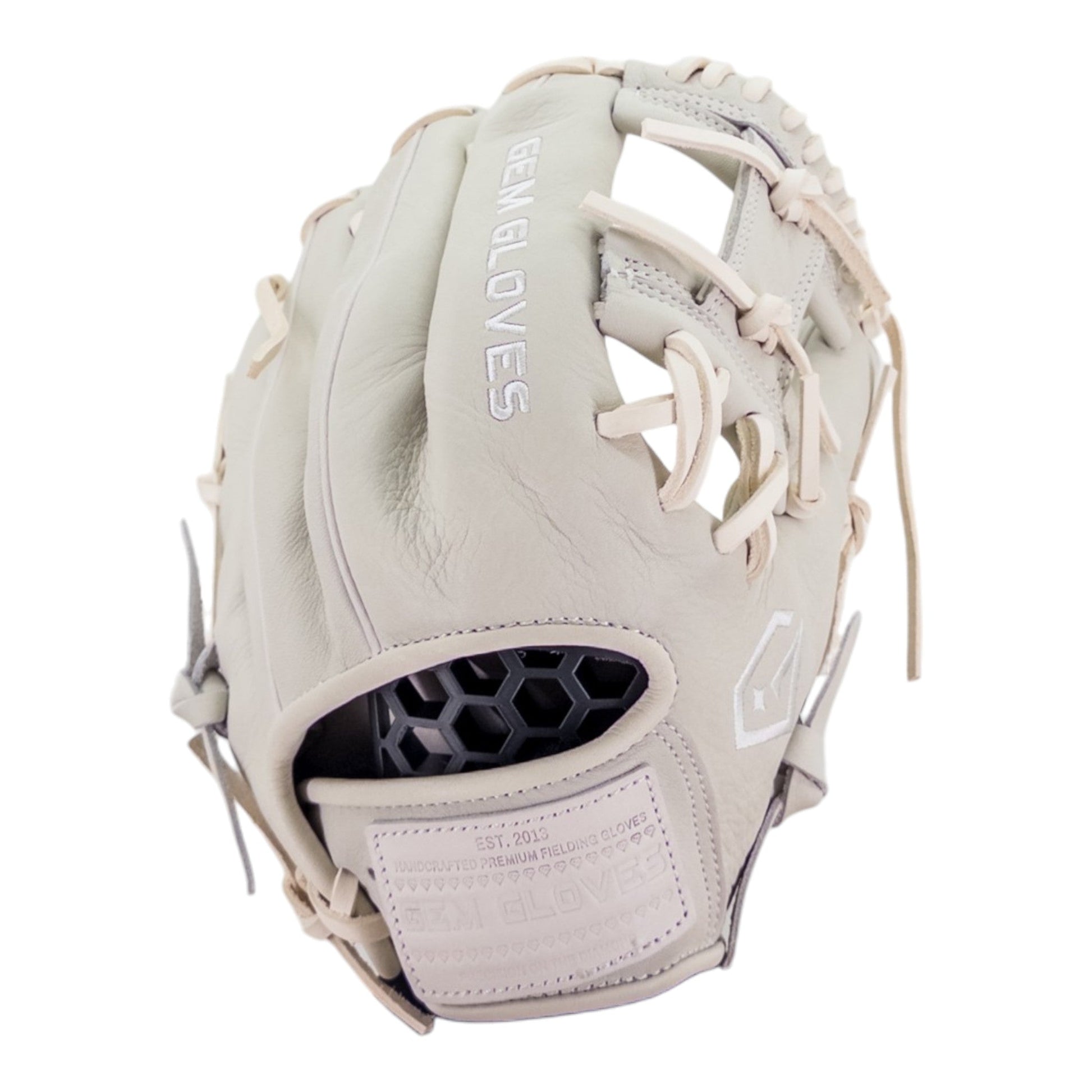 Gem Gloves Game-Ready Baseball Fielding Glove - GEM136 Marshmallow
