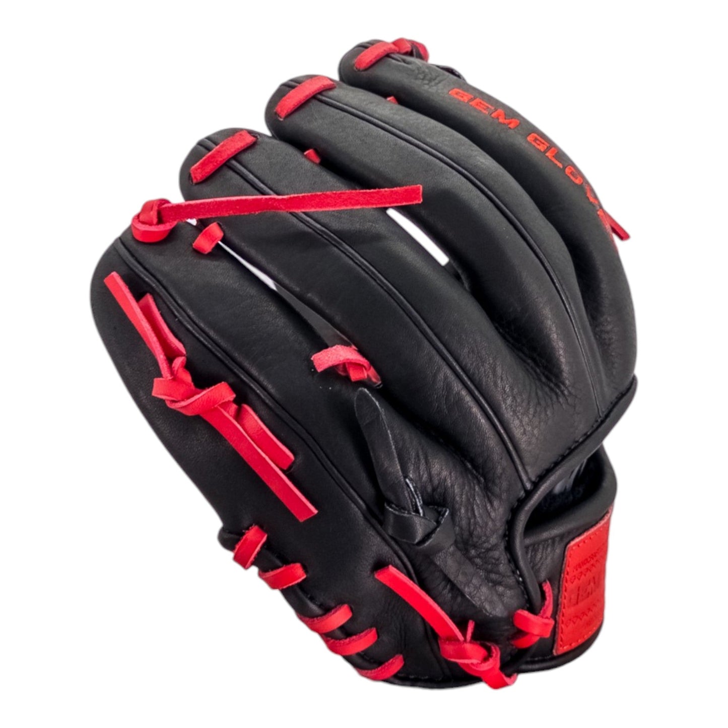 Gem Gloves Game-Ready Baseball Fielding Glove - GEM138 Black Widow