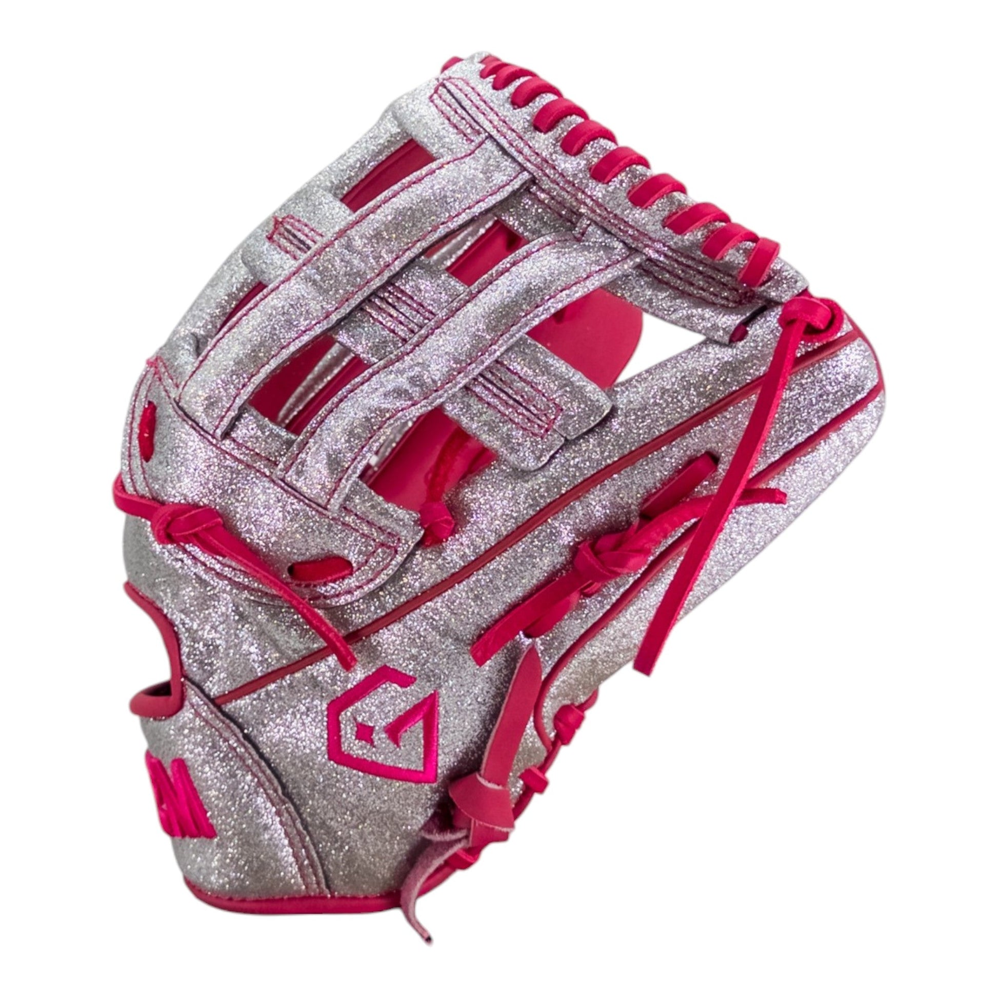 Gem Gloves Christina Pasinski Signature Model Softball Fielding Glove - GEM148 Glitter Girly Series