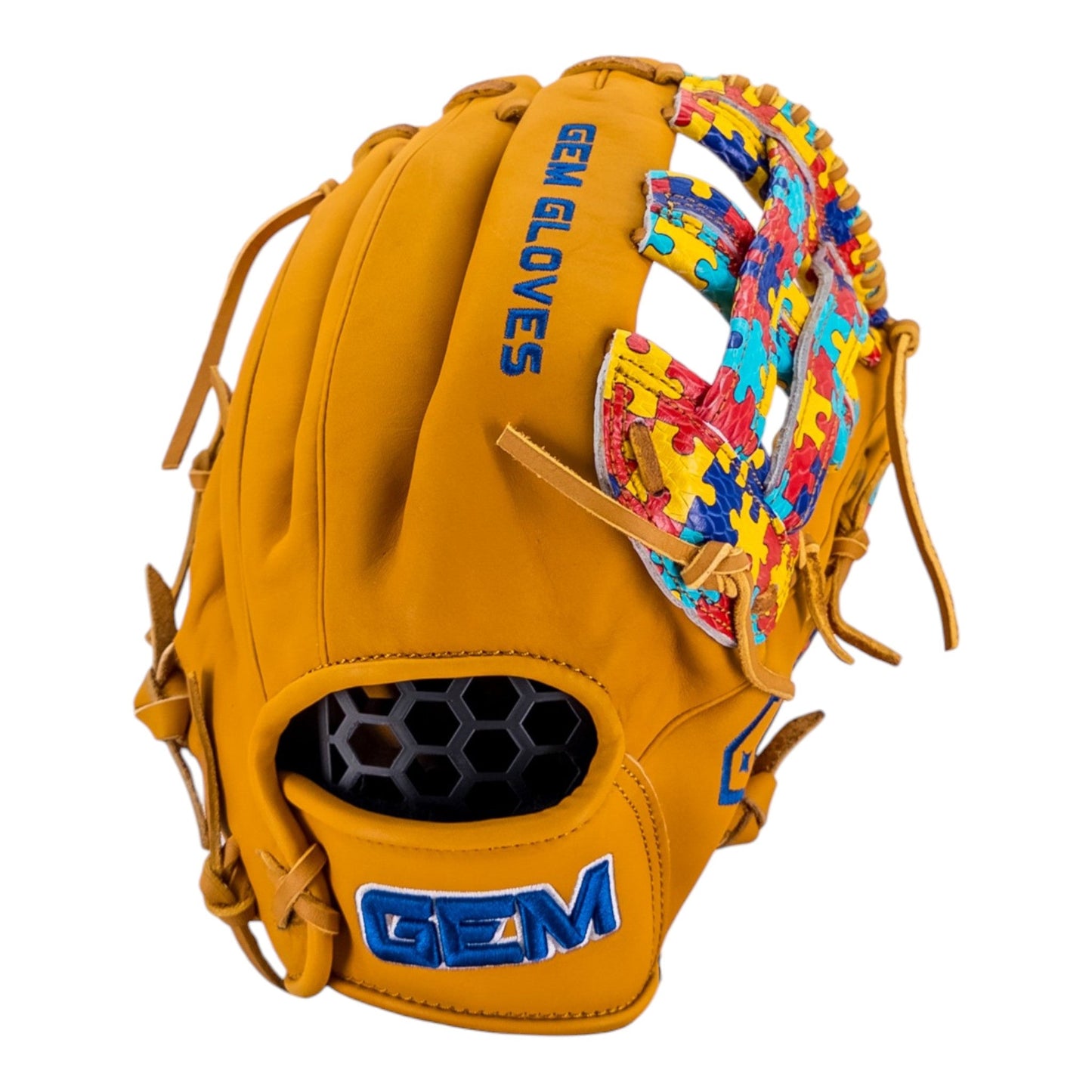 Gem Gloves Softball Fielding Glove - GEM158 Bright Side