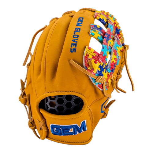 Gem Gloves Softball Fielding Glove - GEM158 Bright Side