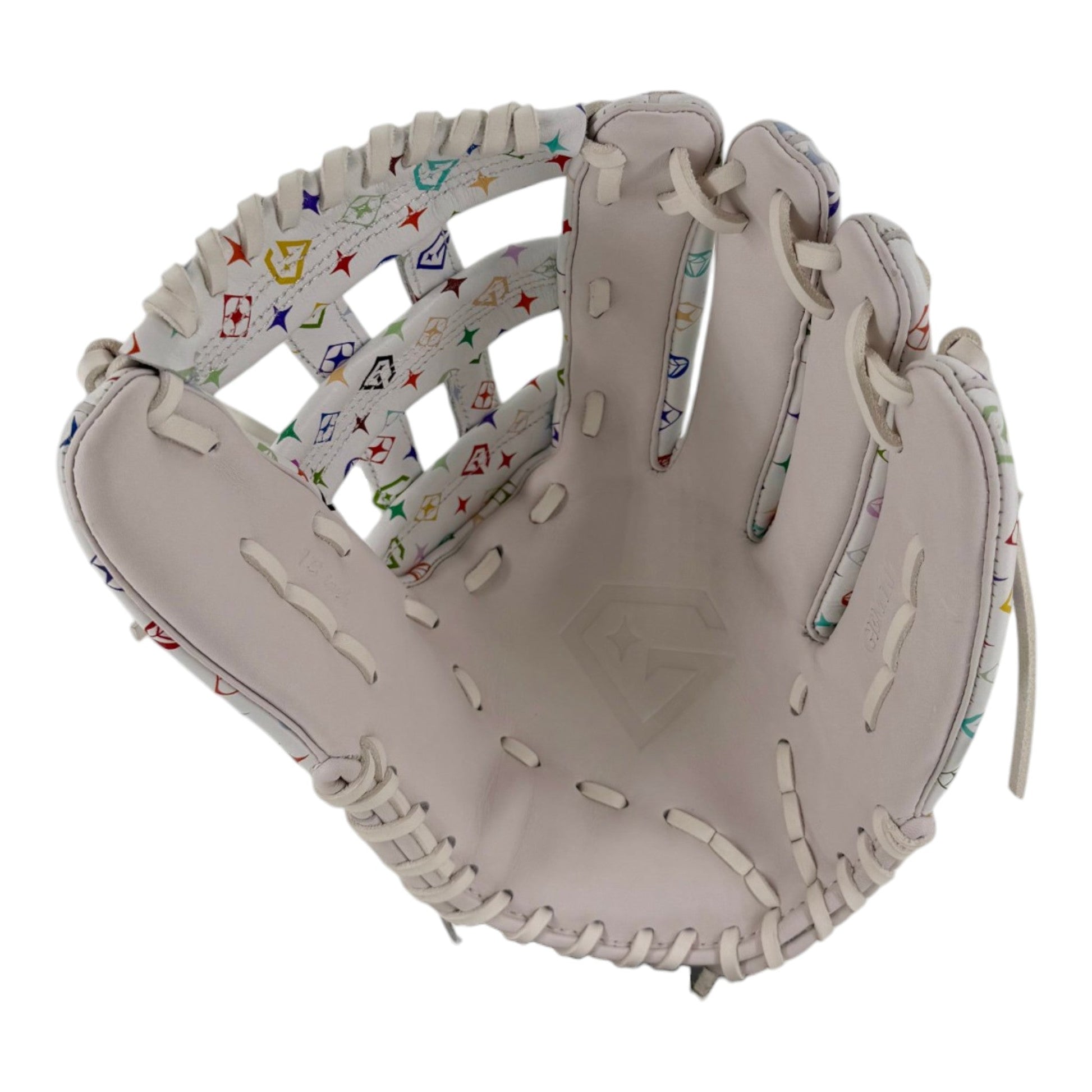 Gem Gloves Softball Fielding Glove - GEM107 Rainbow Lux