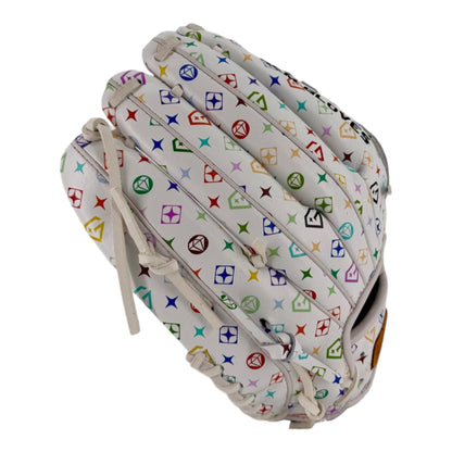 Gem Gloves Softball Fielding Glove - GEM107 Rainbow Lux