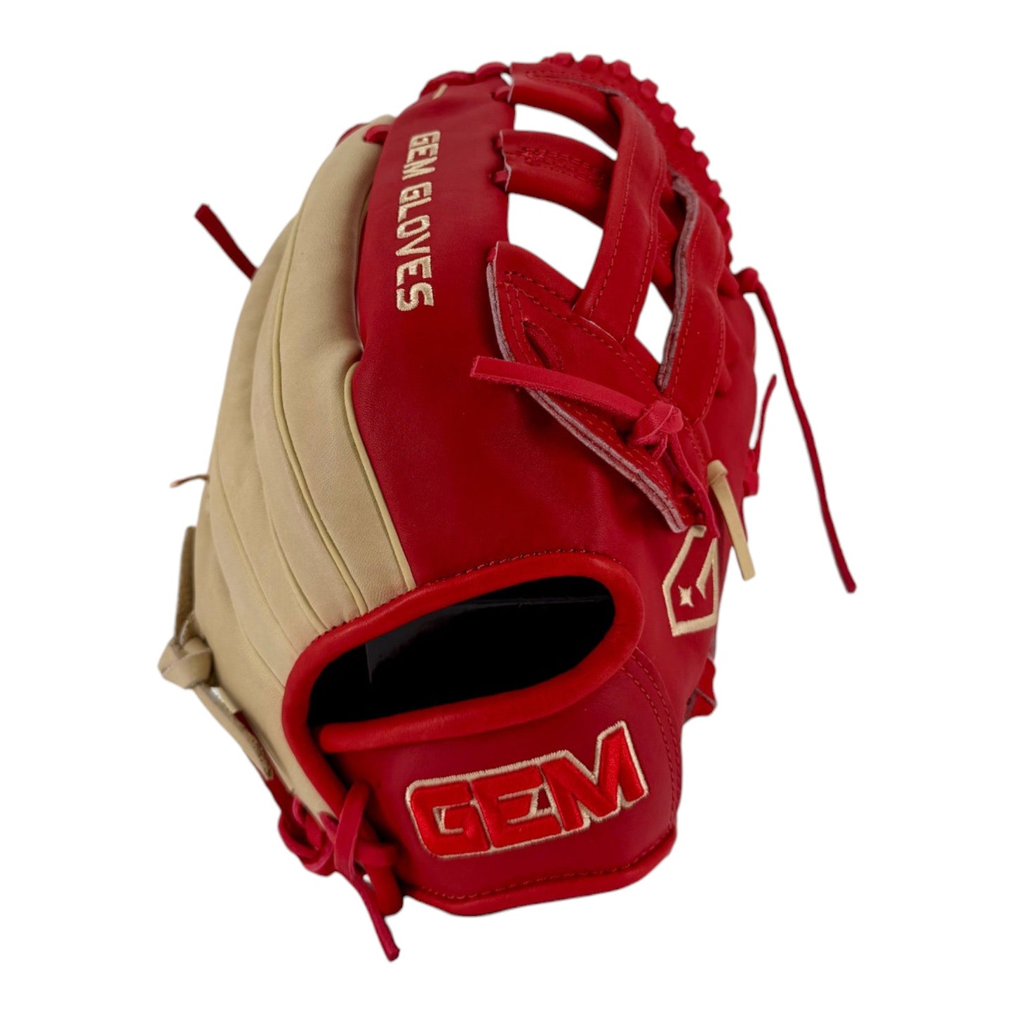 Gem Gloves Softball Fielding Glove - GEM116 Amber Blaze