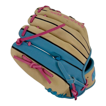 Gem Gloves Baseball Fielding Glove - GEM121 Carolina Peach