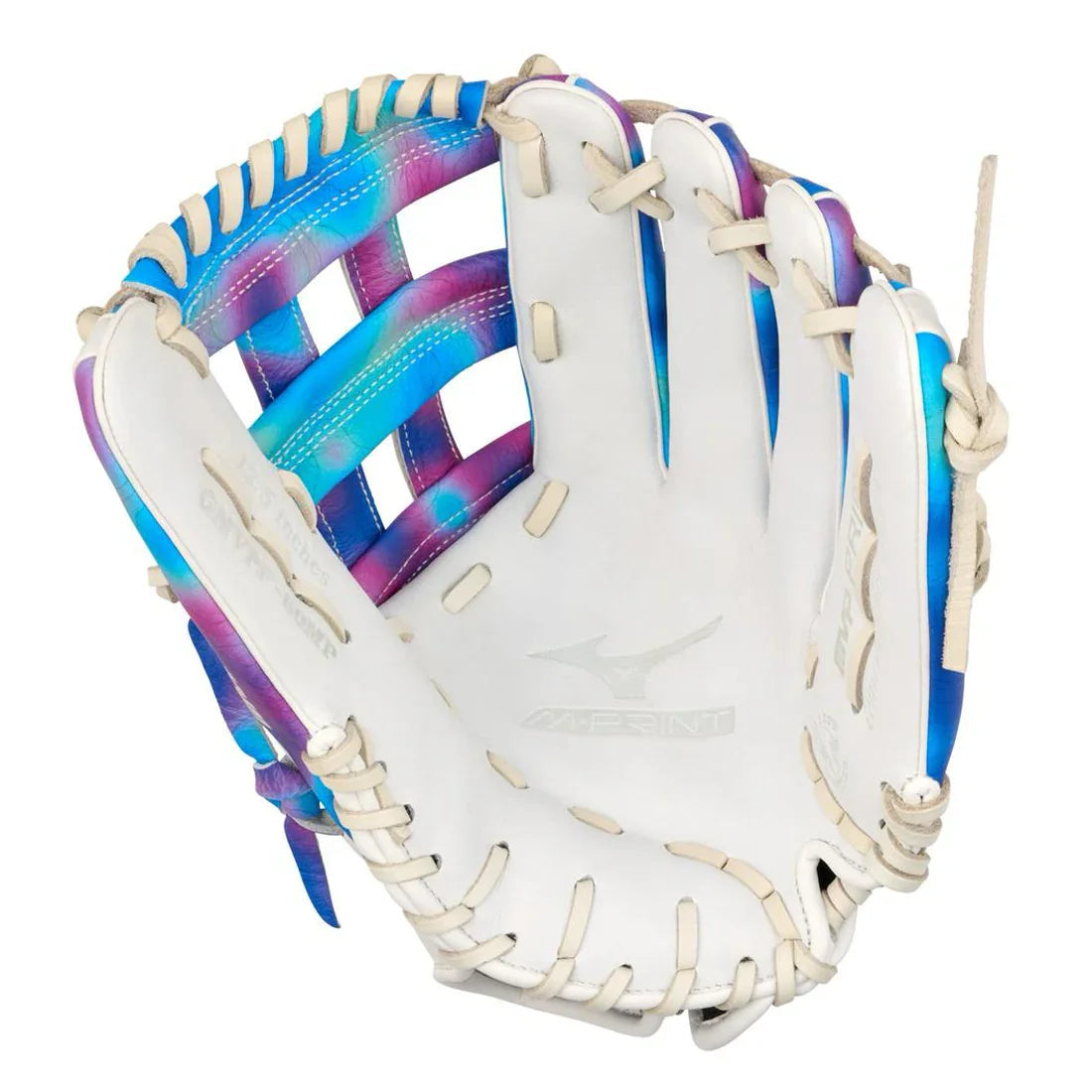 Mizuno MVP Prime M-Print 12.5" Fastpitch Softball Glove: GMVPF-60MP
