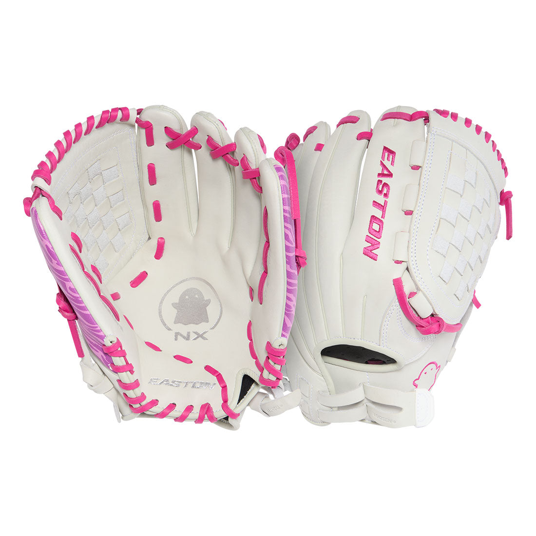 Easton Ghost NX 12.5" Fastpitch Softball Outfield Glove: GNXFP125W